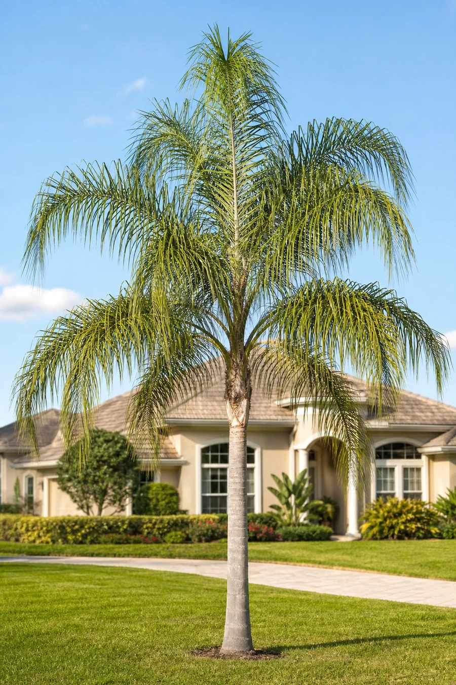 Queen Palm mature landscape example